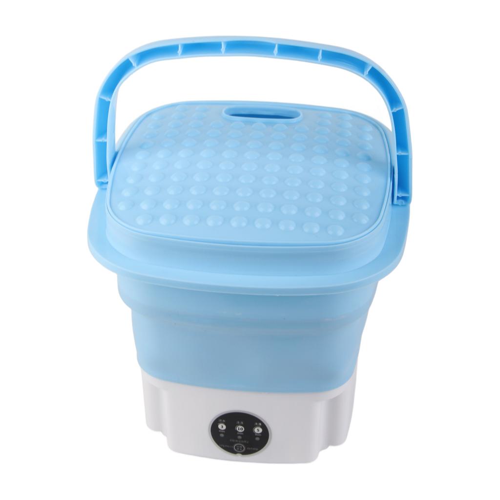 Portable Mini Washing Machine Folding Underwear Socks Washer for Student Dormitories Apartments Nursing Homes Tourism