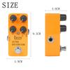 IRIN RS-17 Ultra Distortion Guitar Effect Pedal High Gain Distortion Electric Guitar Effect Pedal True Bypass Guitar Accessories