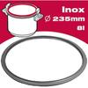 SEB Joint Autocuiseur Inox 791947 8L Ø23,5cm Gris