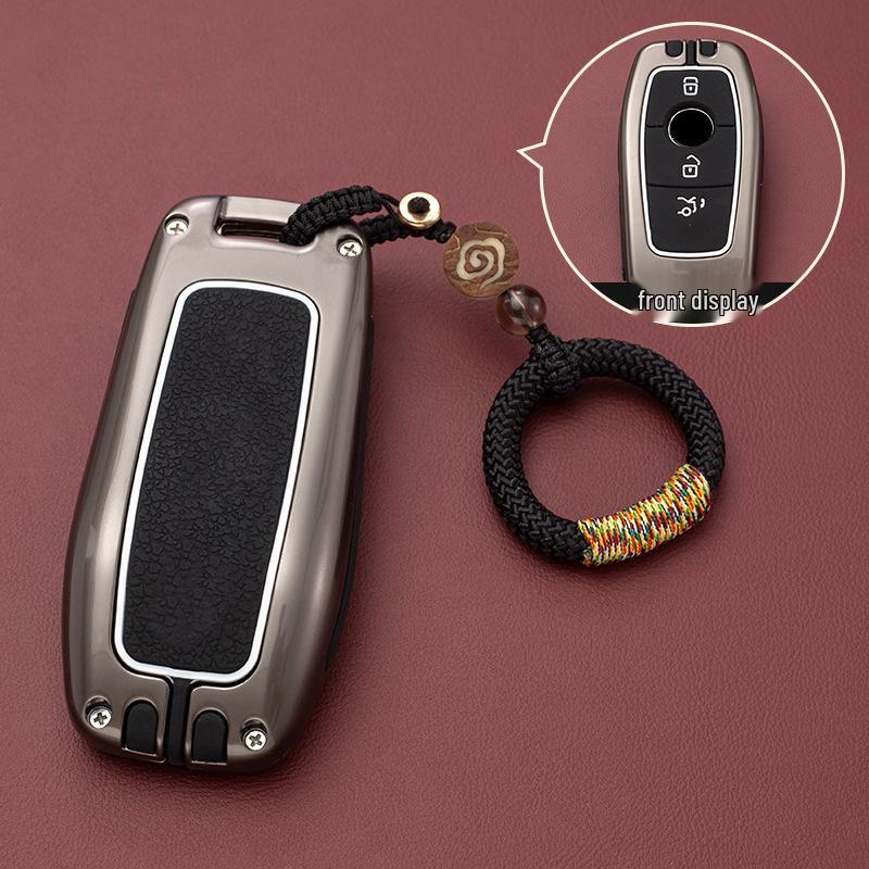 2026 Mercedes-Benz E300L Key Cover with Metal Buckle for C260L/GLC300L/C200/E350EL