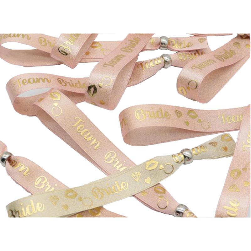 11 Stück Braut Verstellbares Armband Team Braut Junggesellenabschied Hochzeit Brautparty Zubehör
