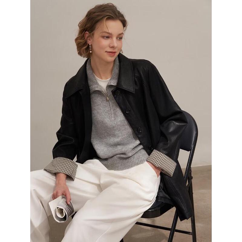 

Liedu Plus Size Fashion Trench Coat L