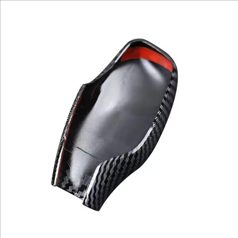 CTCE1 LHD RHD ABS Carbon Fiber Black Red Center Console Gear Shift Knob Trim Cover For BMW G30 G31 G01 G02 G32 1 2 5 Series X3 Sticker