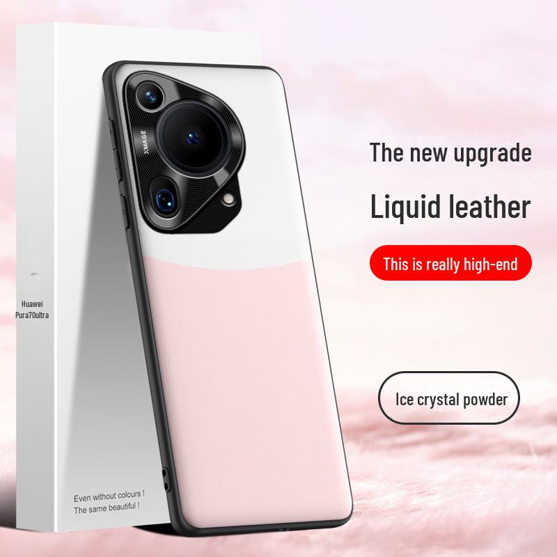 

Защитный чехол из жидкой кожи для мобильного телефона Huawei Pura70ultra Huawei Pura70 Ultra