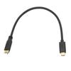 USB 3.1 Cable C to C Male to Femal with Fixing NutApprox 11.8in Long USB C to USB C Cable for Phone Laptop ChargerUSB C