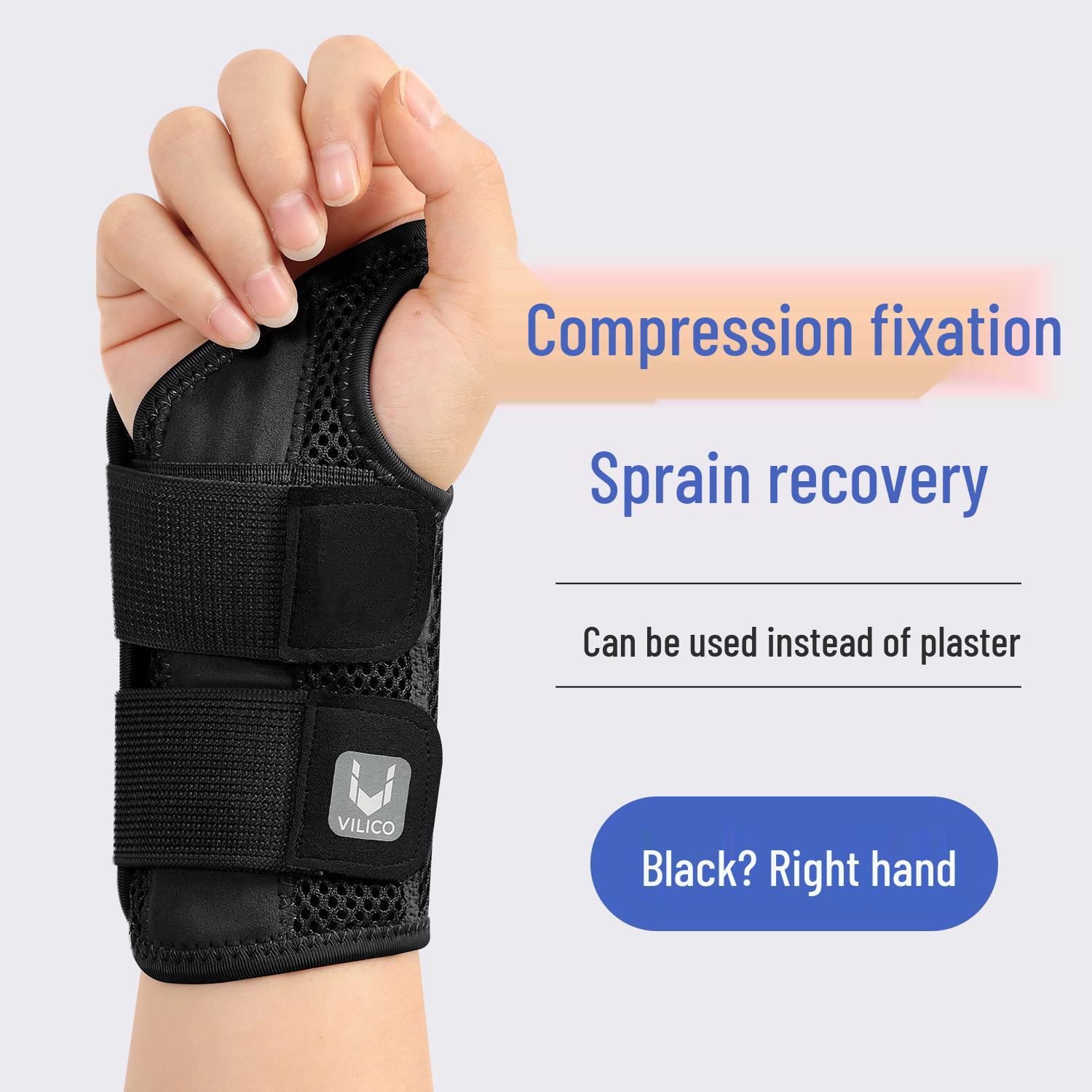 

Регулируемая поддержка запястья с двойной лентой для растяжения костяшек и большого пальца - Тонкий стиль