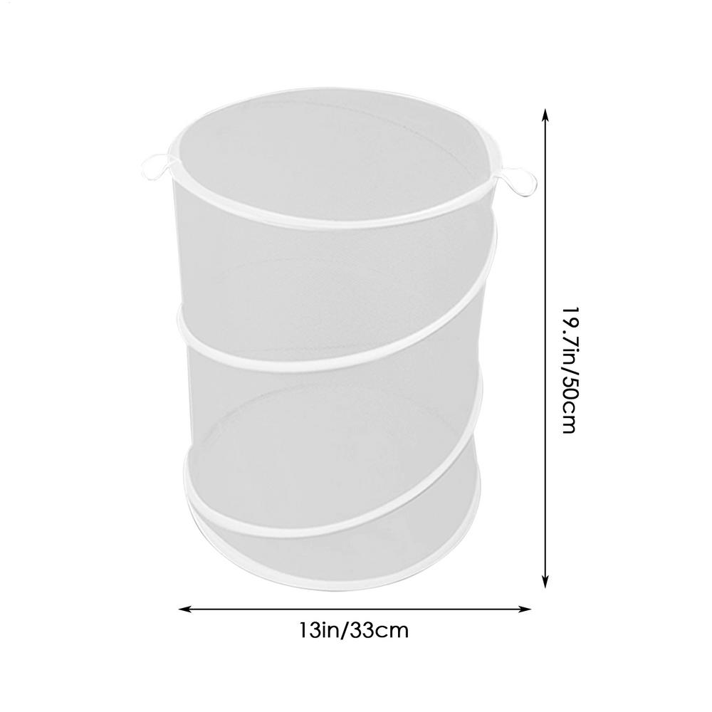 Plant Netting Cover 4X Pop Up Net Plant Covers Breathable Protector Foldable Enclosure With Stakes For Garden Trees Blueberry