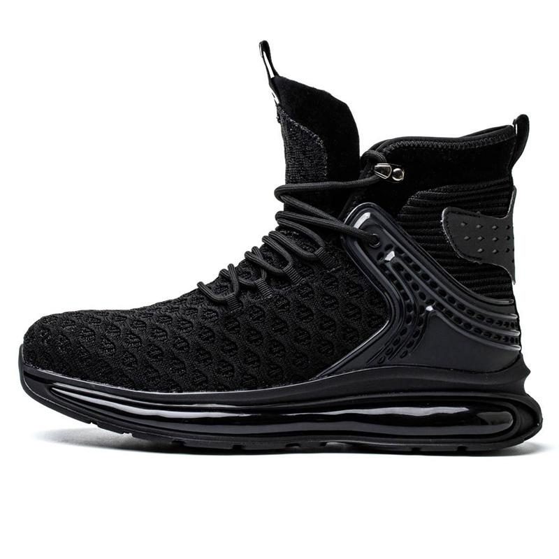 Men's Steel Toe Safety Shoes Anti-Crush And Piercing Soft Sole Outdoor Workshop Work Boots Solid Color Safety Boots