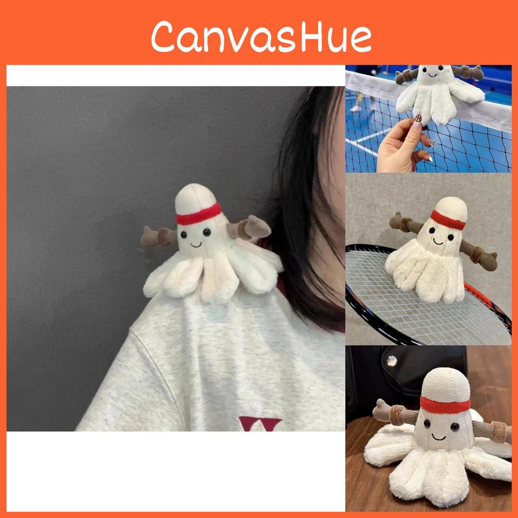 Badminton Unique Creative Plush Keychain Soft Doll Adorable Accessory Bag