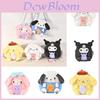 Entzückendes 20cm Sanrio Plüschtier My Melody Kitty Kuromi Tasche Mit Kawaii Anime Design