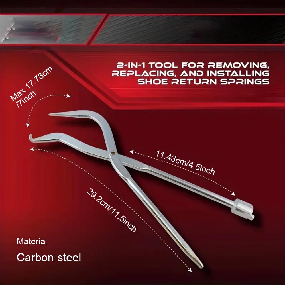 

Пружинный зажим барабанного тормоза автомобиля Пружинный зажим для снятия плоскогубцы Инструмент для ремонта автомобиля Установщик Инструмент для разборки автоаксессуары