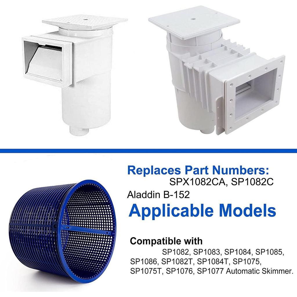 Kosz skimmera Do Hayward SPX1082CA i Aladdin B-152 SP1082 SP1083 SP1084 1085 1086 SP1075 1076 1077 Narzędzia do czyszczenia basenu