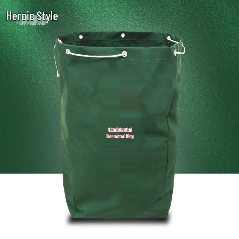 Hero Style Heavy-Duty Secure Document Canvas Bag