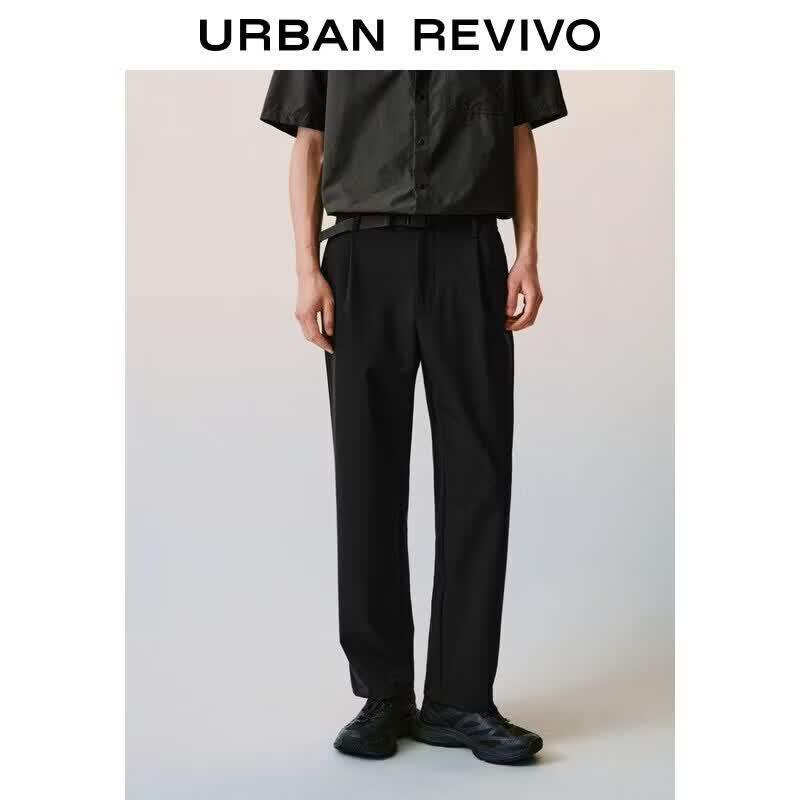 UR 2026 Men s Functional Pleated Tapered Pants 34