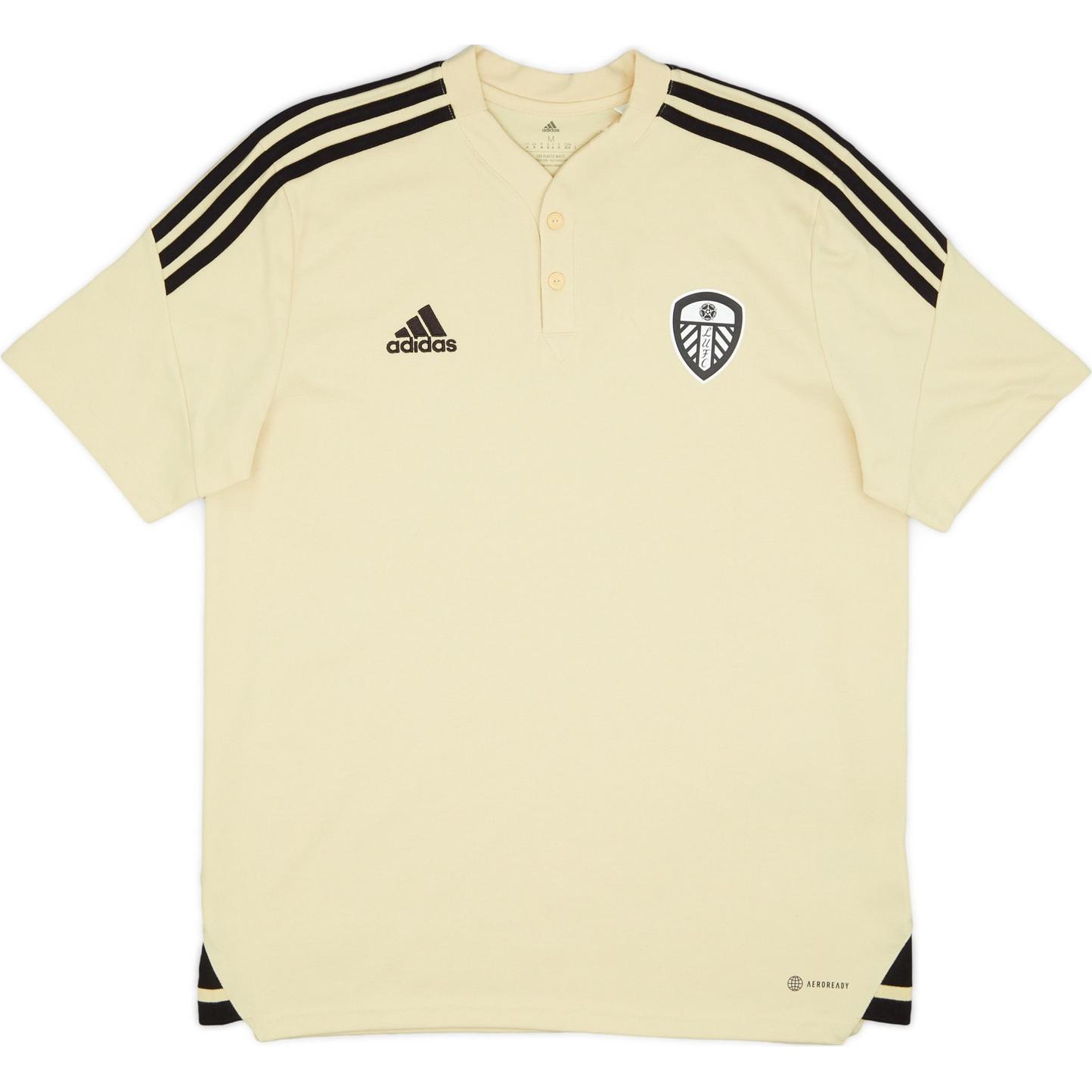 

Adidas Striped Logo Comfort Casual Sports Short Sleeve T-Shirt Men Tops Beige HD4721 S