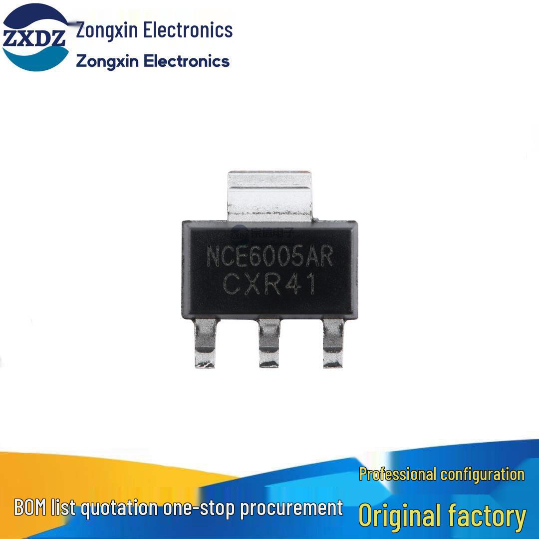 

NCE6005AR SOT-223 N-Channel 60V 5A Power MOSFET