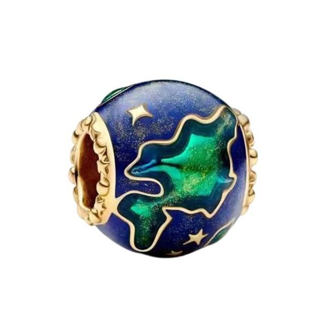 2023 Nová móda S925 Sterling Silver nanukový bonbón Dangle Charm Bead Pandent Fit Originální náramek DIY Dámské šperky