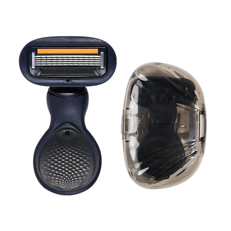 5-лезвийная мужская бритва: Бритва для подмышек против царапин, безопасная для кожи и портативная