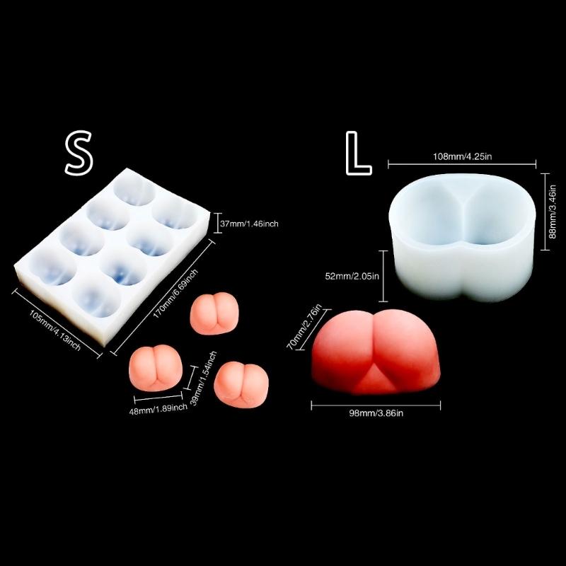Double Size Silicone Bottom Shape Molds Ideal For Homemade Custards Gelatin Dessert And Cake Decorations