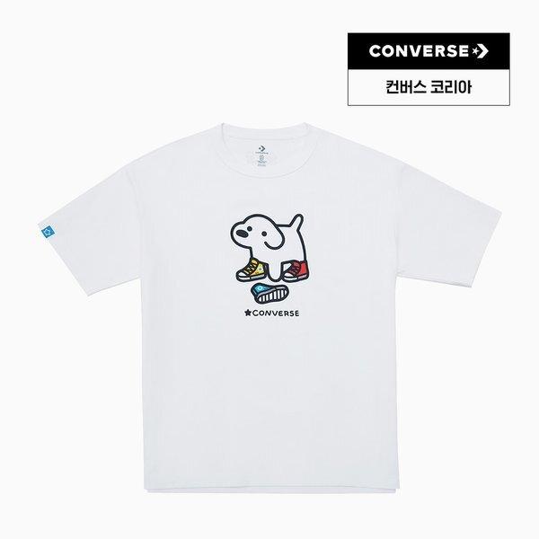 Converse Summer Ss Tee Vintage White Uck177 W70