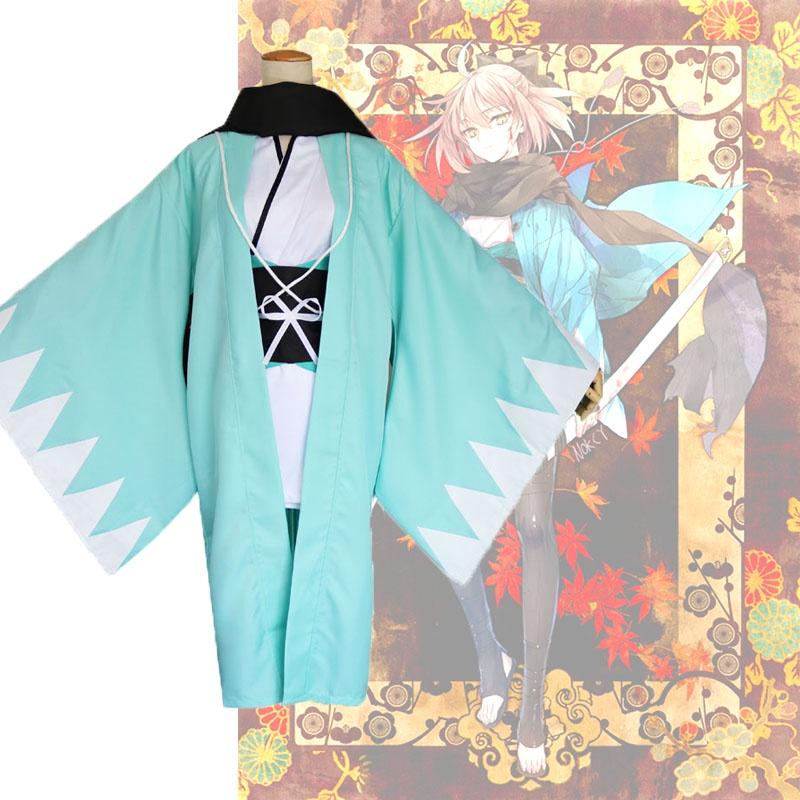 Premium Okita Souji Cosplay Costume Featuring Exquisite Workmanship And Breathable Material