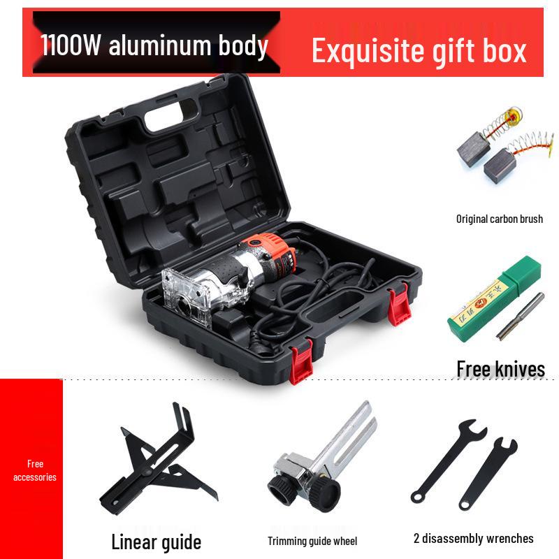 Invertovaná bakelitová frézka: Průmyslový okrajový ořezávač a drážkovací nástroj pro zpracování dřeva