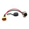 Adaptador Xt-60 para Plugue de Aviação Gx-16 de 3 Pinos Macho Fêmea Porta de Carregamento para Patinete Elétrico Zero 8X/10X/11X Plugue Soquete Acessórios