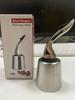 Reusable Stainless Steel Wine Bottle Stopper With Silicone Plug