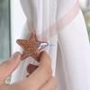 Curtain Tieback with Magnet Decorative Ribbon Holdback Weave Holder for Window D57B