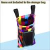 Bicycle Storage Bag Detachable Front Handlebar Basket Large Capacity Waterproof Pocket for Commuting Cycling