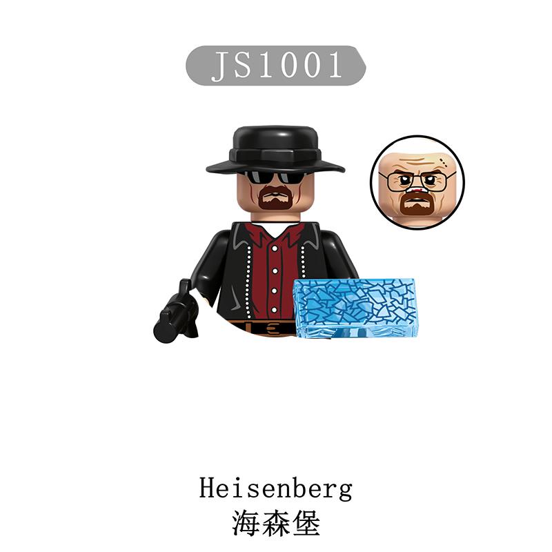 New Office Heisenberg Bricks God Of War Kratos For Toys Gifts Mini Action Figures Children Building Blocks For Party Gifts