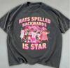 Rats Spelled Backwards Is Star Funny Rat Shirt, Vintage Graphic Tee, Gift for Women