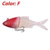 12cm/31g Multi-Section Bionic Soft Fish Lure for Long-Cast Sea Fishing