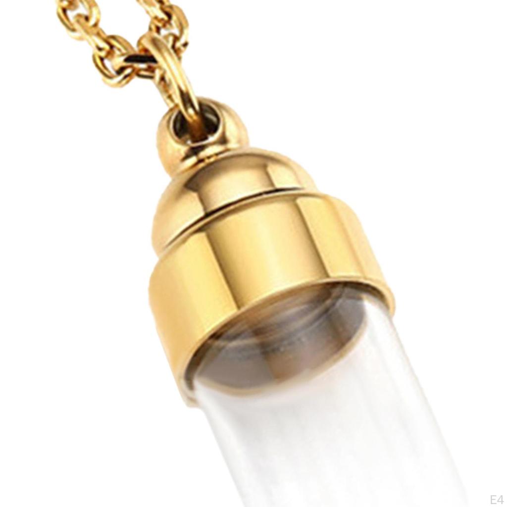 Fashion Cremation Pendant Necklace Perfume Container Jewelry for Girls Boys