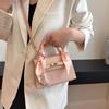 Bag Women's 2025 New Messenger Bag Portable Small Square Bag Hand Bag Shoulder Women's Bag Crocodile Pattern Bag