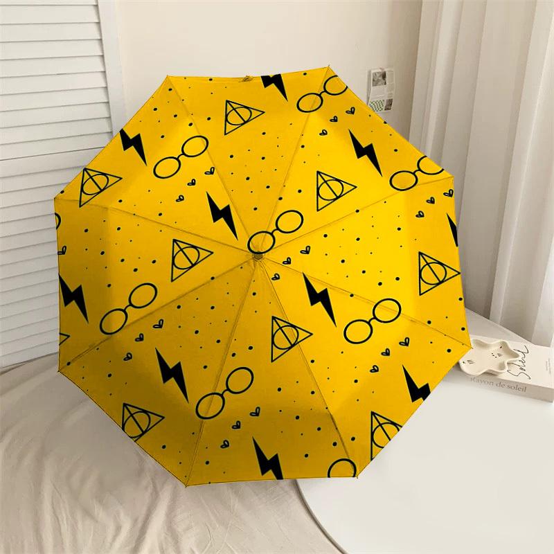 

1PC Glasses Lightning_bolt Umbrella-8-Rib Reinforced, Automatic Open, Lightweight & Durable-D2626