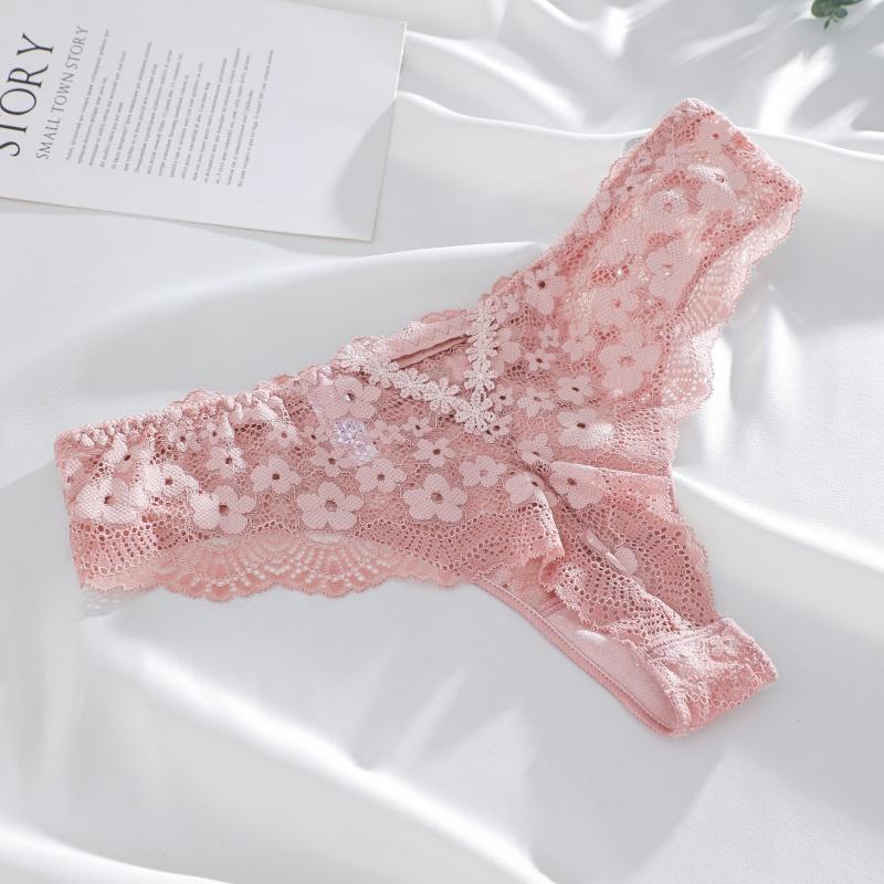 

3 шт. Женское хлопковое нижнее белье Сексуальные стринги Мягкие модные трусики Femme Дизайнерское нижнее белье Pantys Подштанники Кружевное интимное белье S-XL S&1pc