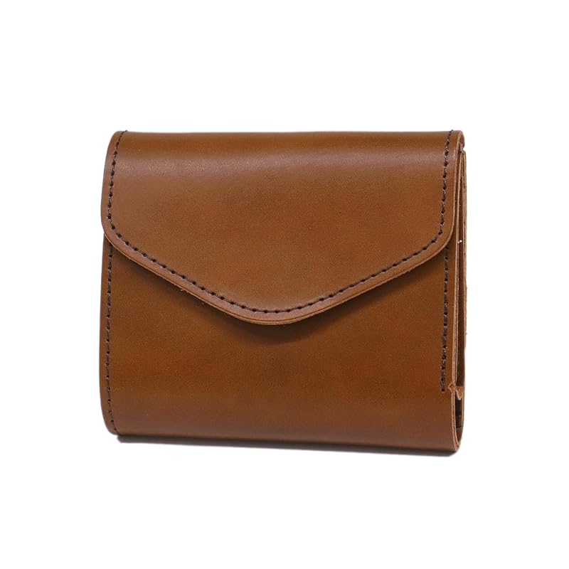 

[Tideway] WALLET S genuine leather ladies chocolate TW-T2625-CH