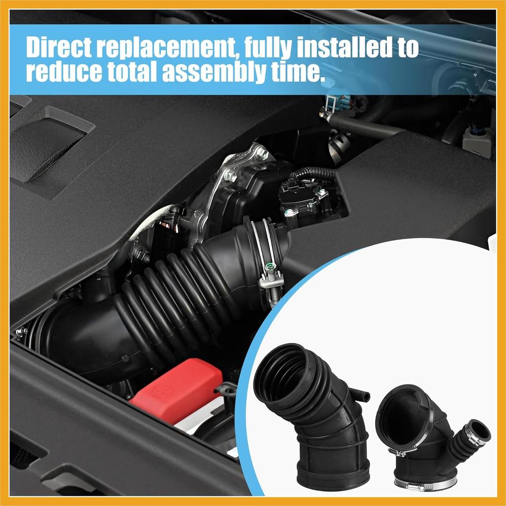 1 Set Car Air Intake Hose Tube for BMW 330Xi 2001-2005 for BMW Z3 L6 3.0L 2001-2002 No.13541438759 Replacement