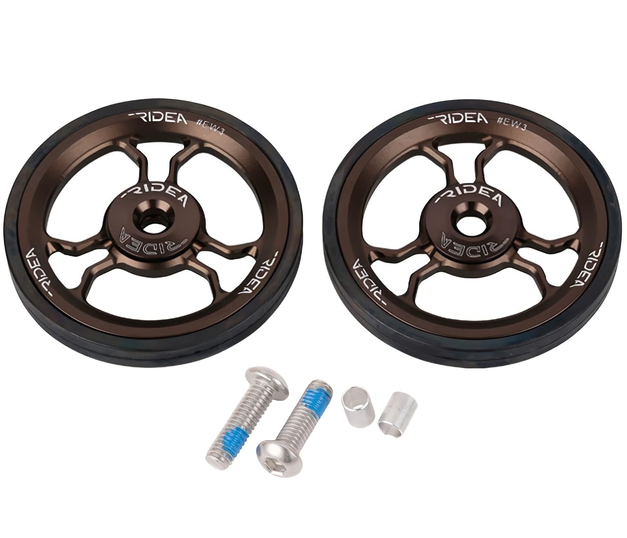 

RIDEA Легкое колесо EW3 Матовый коричневый Комплект из 2 шт. 147-42180 φ60mm коричневый