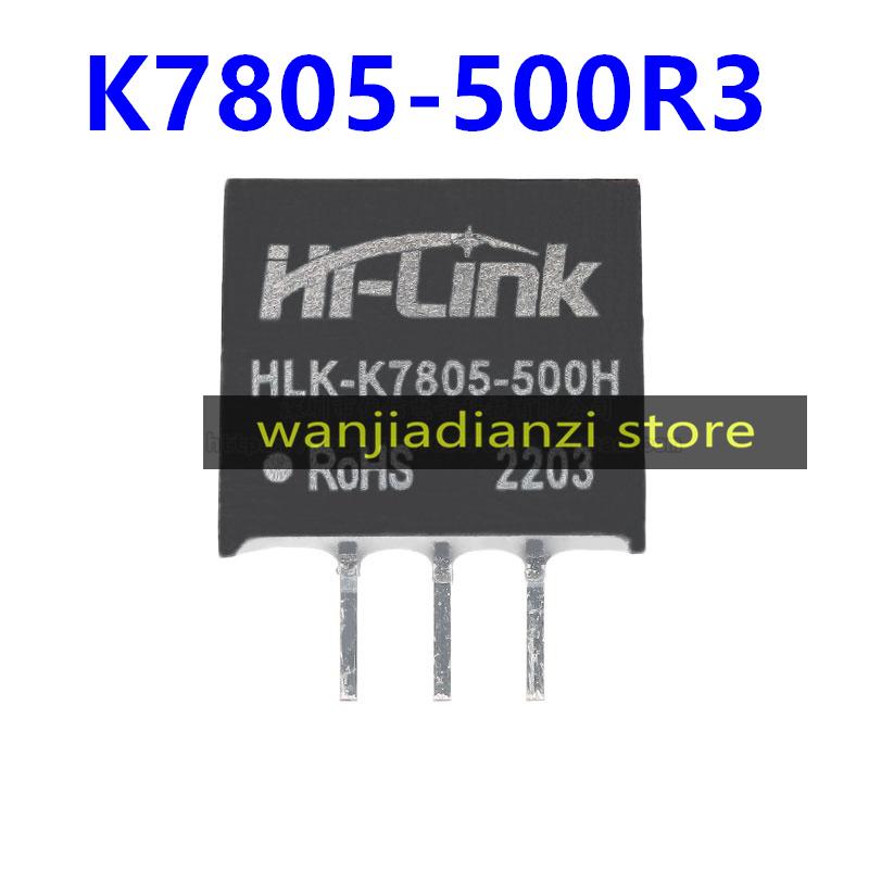 

HLK-K7805-500R3 DC-DC Voltage input 5V stabilized output protection of non isolated power module Original module K7805-500R3