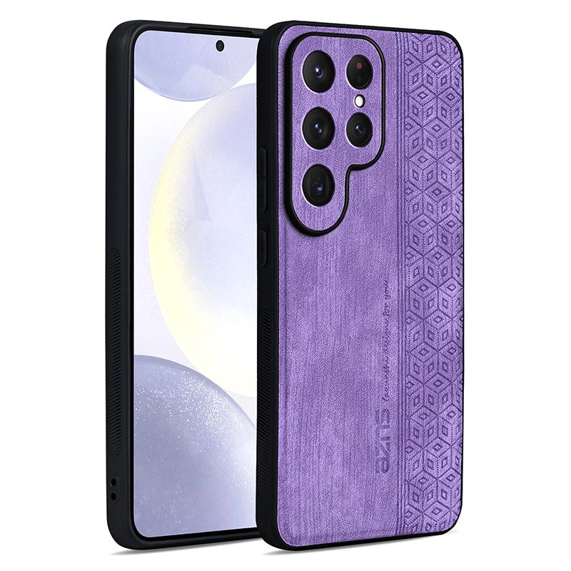 For Samsung Galaxy S25 Ultra Back Cover Skin Feel Shockproof Leather Phone Case Bumper For Galaxy S25 Ultra Coque Capa