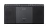 Sony CD Radio ZS-E30: FM/AM/Wide FM Compatible, Black ZS-E30 B