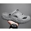 Men S Eva Outdoor Color Block Beach Clogs Two Way Wear Breathable Non Slip Summer