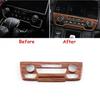 Interior Console Air Condition Switch Cover Trim For Honda CR-V CRV 2017-2022