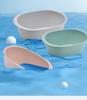 Large Oval Thickened Plastic Washbasin - Baby & Children's Bath or Laundry