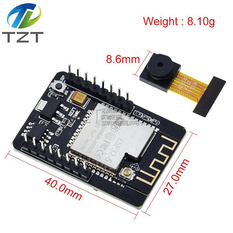 ESP32 CAM MB: USB Downloader WiFi Bluetooth Development Board with OV3660/OV2640 Camera.