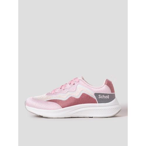 [Scholl] Lightweight Outsole Embroidered Sneakers White (WOMEN) [HH54K2S141]