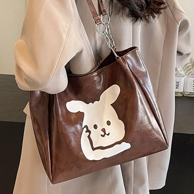 Cute Cartoon Large Capacity Bag for Women New Trendy Fashion One Shoulder Handbag for Women Ins Tote Bag