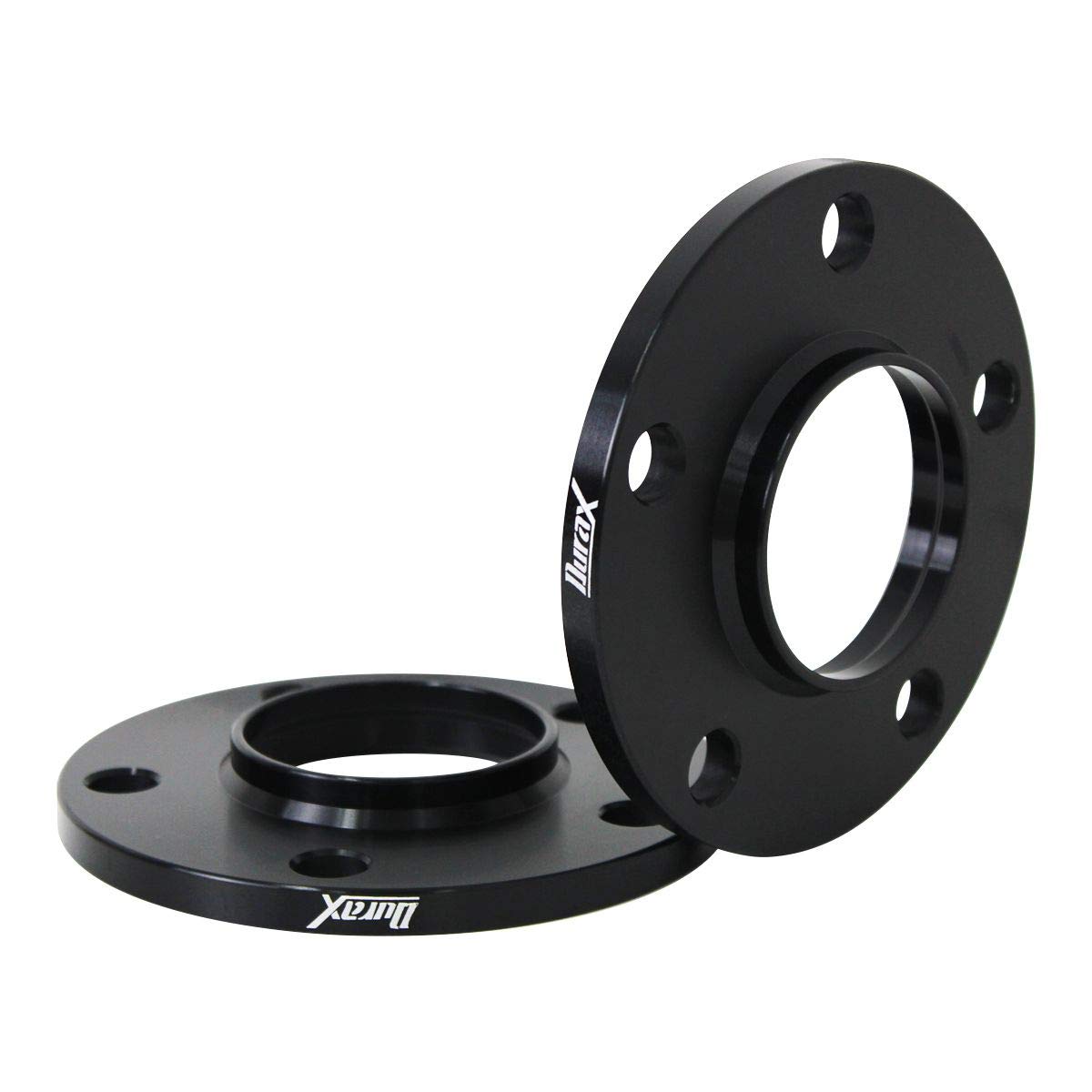 

Durax PCD120 5H 10mm Hub Spacer 0.4 inch (72.6 mm) M12 x P1.5 BMW Compatible, Set of 2 (Black) [B3410BK] Thickness 10mm чёрный